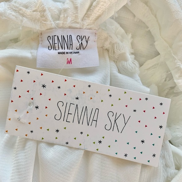 Sienna Sky Square Neck Flutter Sleeve Blouse - Picture 8 of 8